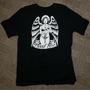 Plead Five Black Graphic T-Shirt